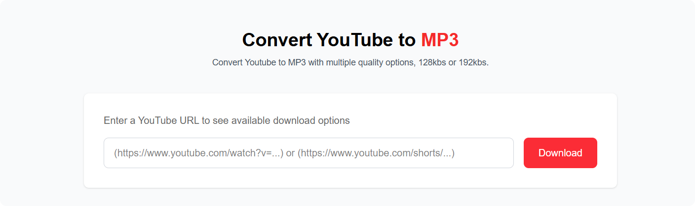 TubeCatch YouTube MP3转换器